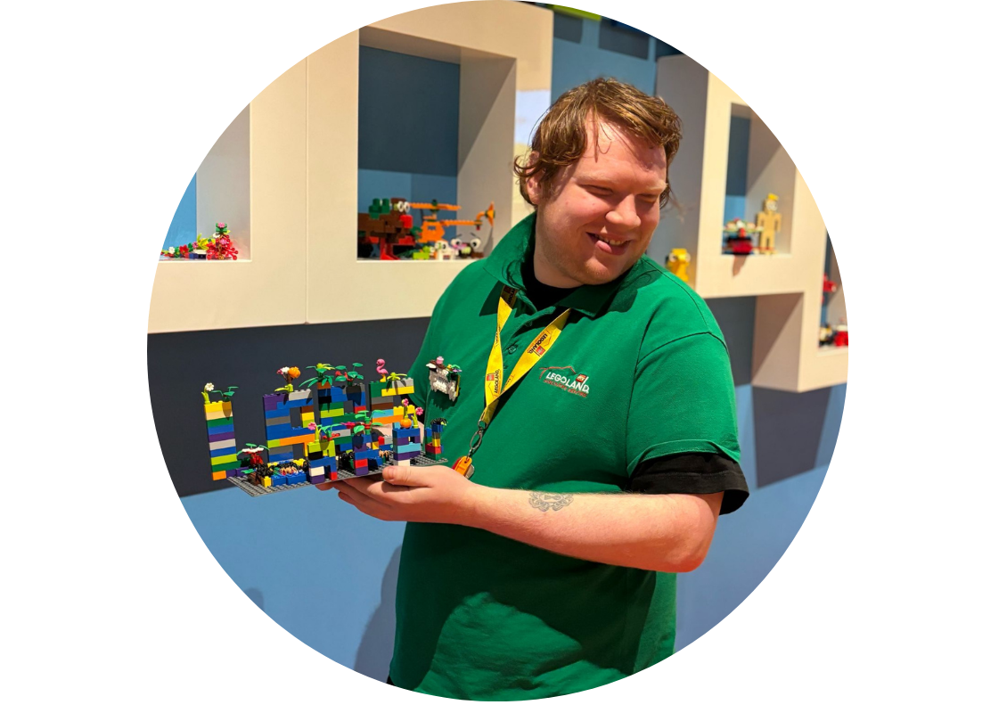 Stefan bij Legoland